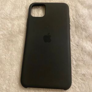 Apple IPhone 11 Pro Max Silicon Case Black